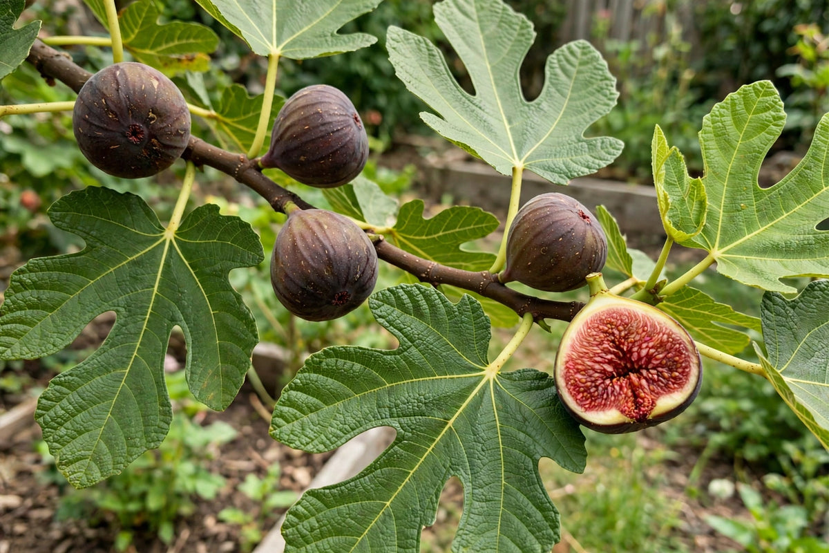 Chicago Hardy fig tree in a 1 gallon pot