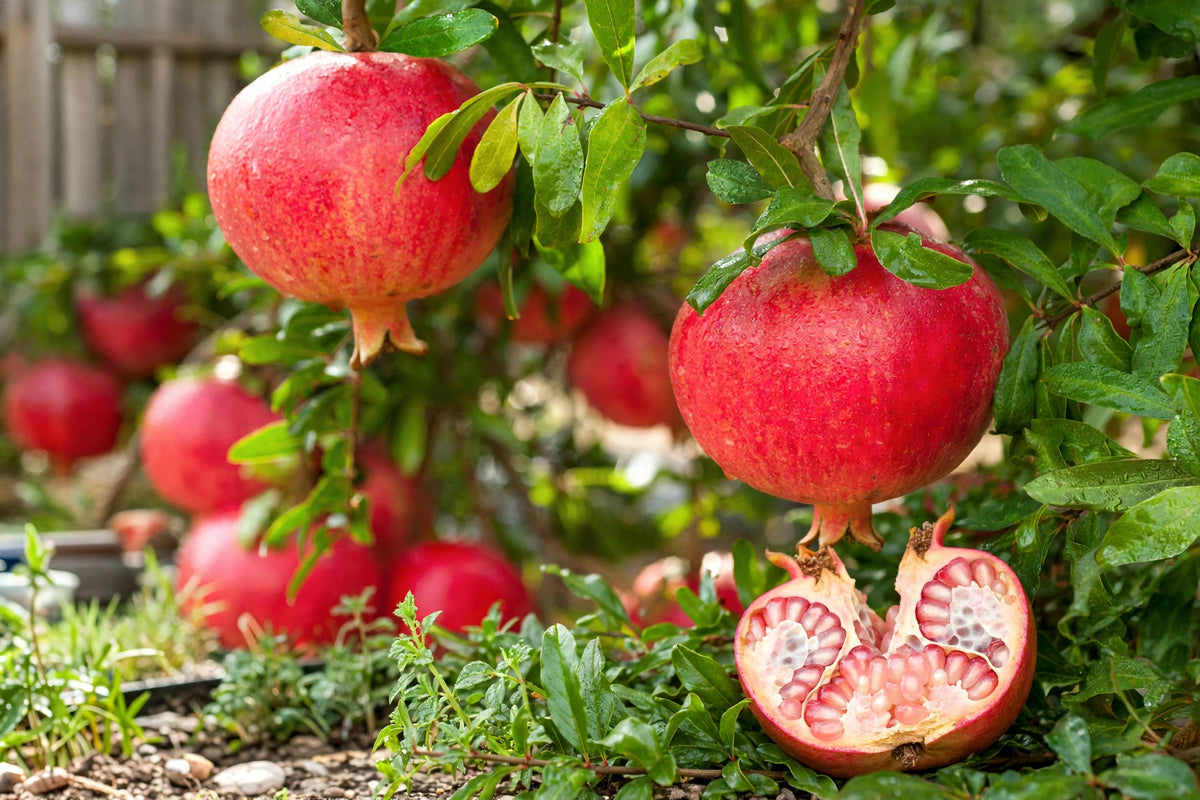 Salavatski pomegranate in a 1 gallon pot, cold hardy